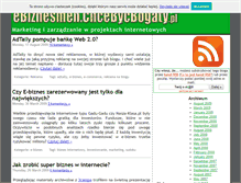 Tablet Screenshot of ebiznesmen.chcebycbogaty.pl
