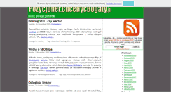 Desktop Screenshot of pozycjoner.chcebycbogaty.pl